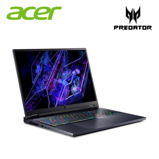 Acer Predator Helios 18 PH18-72-95S2 18" WQXGA 240Hz Gaming Laptop ( I9-14900HX, 32GB, 2TB SSD, RTX4080 12GB, W11 )
