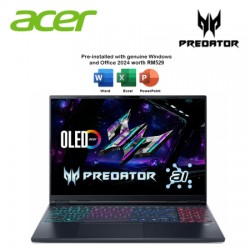 Acer Predator Helios Neo 16S AI PHN16S-71-97UN 16" WQXGA Gaming Laptop (NVIDIA® GeForce RTX™ 5060,CU9-275HX,32GB,1TB,W11,HS)