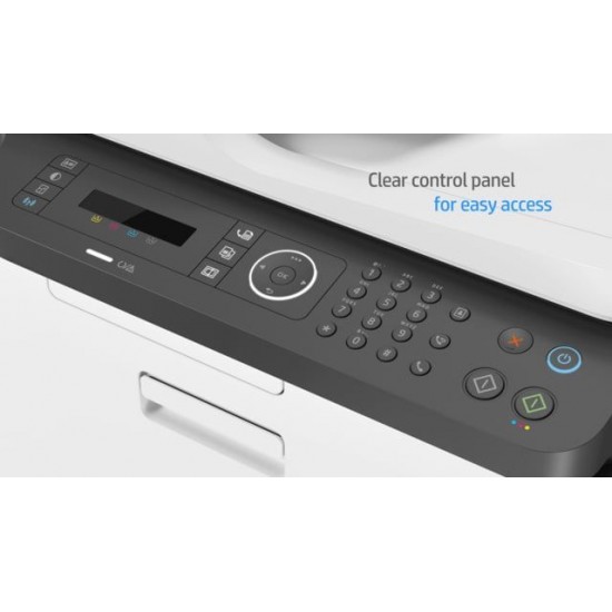 Showing image for HP Color Laser MFP 179fnw AIO Printer (4ZB97A) (Print, Copy, Scan, Fax, ADF, Manual Duplex, Network) HP Color Laser MFP 179fnw AIO Printer (4ZB97A) (Print, Copy, Scan, Fax, ADF, Manual Duplex, Network) image