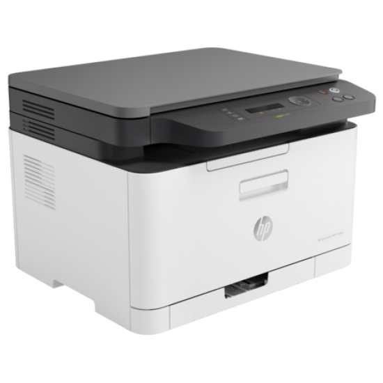 HP Color Laser MFP 178nw Printer AIO (4ZB96A) (Print, Copy, Scan, Manual Duplex, Wireless, Network Ready) image