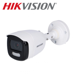 Hikvision DS-2CE10DFT-FC ColorVu 2MP Outdoor Analog HD Bullet Camera with Spotlight & 3.6mm Lens