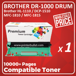 Compatible Brother DR-1000 Drum Compatible Brother DR-1000 Drum