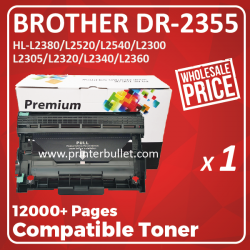 Compatible Brother DR-2355 Drum Compatible Brother DR-2355 Drum