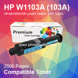 Compatible HP 103A Black Neverstop Laser Toner Reload Kit (W1103A)