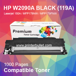 Compatible HP 119A Black Laser Toner Cartridge (W2090A)