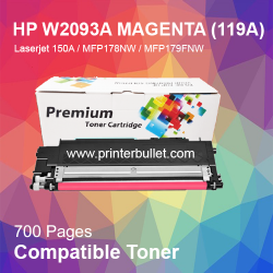 Compatible HP 119A Magenta Laser Toner Cartridge (W2093A)