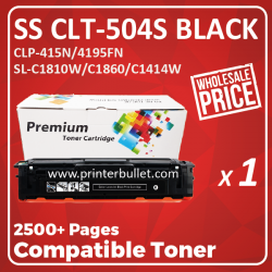 Compatible Samsung CLT-504S Black Toner Cartridge