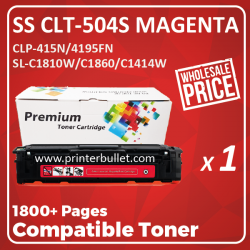 Compatible Samsung CLT-504S Magenta Toner Cartridge