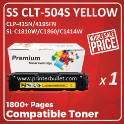 Compatible Samsung CLT-504S Yellow Toner Cartridge