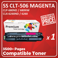 Compatible Samsung CLT-506 Magenta Toner Cartridge