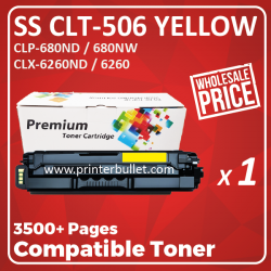 Compatible Samsung CLT-506 Yellow Toner Cartridge