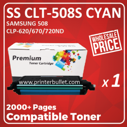 Compatible Samsung CLT-508S Cyan Toner Cartridge
