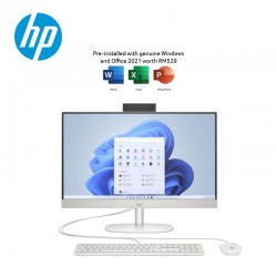 HP 24-Cr0021d 23.8" FHD All-In-One Desktop PC Shell White ( Athlon 7120U, 8GB, 512GB SSD, ATI, W11, HS ) Reference: 24-cr0021d