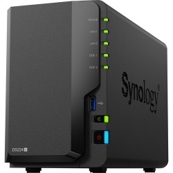Synology DiskStation DS224+ 2-Bay NAS Enclosure Synology DiskStation DS224+ 2-Bay NAS Enclosure