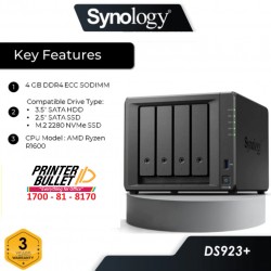 Synology DiskStation DS923+ 4-Bay NAS Server