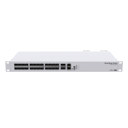MikroTik CRS326-24S+2Q+RM | Switch | 24x SFP+, 2x QSFP, 1x RJ45 100Mb/s