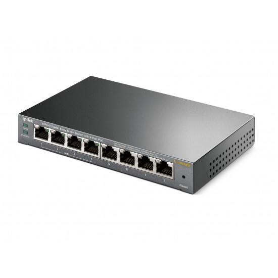 Original Omada TL-SG108PE 8-Port Gigabit Easy Smart Switch with 4-Port PoE+ (TL-SG108PE) TP-Link Malaysia