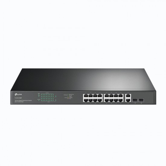 Showing image for Omada TL-SG1218MP 18-Port Gigabit Rackmount Switch with 16 PoE+ Omada TL-SG1218MP 18-Port Gigabit Rackmount Switch with 16 PoE+ image