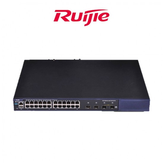 Showing image for RUIJIE RG-S2910C-24GT2XS-HP-E ENT MANAGED POE+ SWITCH, 24 GE PORT, 2 SFP+, 2 EXPANSION SLOT, 2 POWER SUPPLY SLOT RUIJIE RG-S2910C-24GT2XS-HP-E ENT MANAGED POE+ SWITCH, 24 GE PORT, 2 SFP+, 2 EXPANSION SLOT, 2 POWER SUPPLY SLOT image