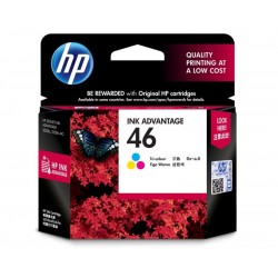 HP 46 Tri-color Ink Cartridge (CZ638AA) HP 46 Tri-color Ink Cartridge (CZ638AA)