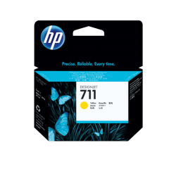 HP 711 29-ml Yellow Ink Cartridge (CZ132A) HP 711 29-ml Yellow Ink Cartridge (CZ132A)