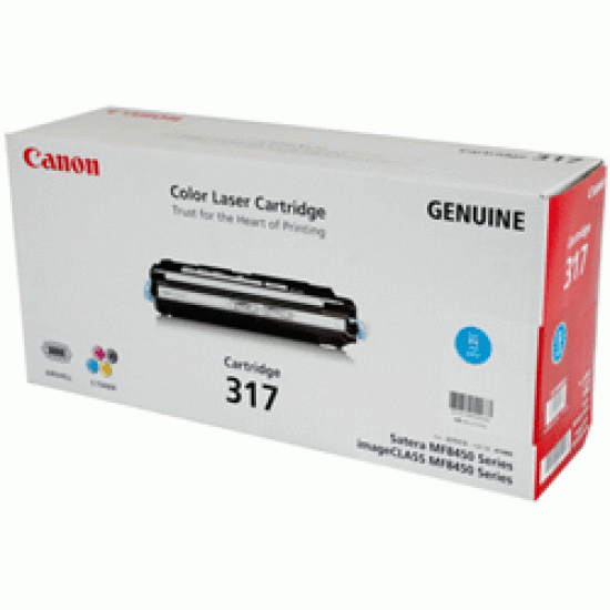 Showing image for Canon Cartridge 317 Cyan Toner Cartridge (CART317C) Canon Cartridge 317 Cyan Toner Cartridge (CART317C) image