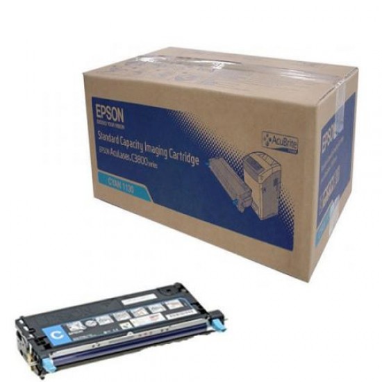 Showing image for Epson AL-C3800 Cyan Toner Cartridge (S051130) Epson AL-C3800 Cyan Toner Cartridge (S051130) image