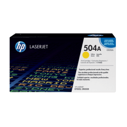 HP 504A Yellow LaserJet Toner Cartridge (CE252A)