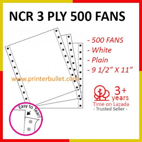 3 Ply NCR 500 Fans Computer Form Original 3 Ply NCR 500 Fans Computer Form (3plyNCR500fs) Malaysia