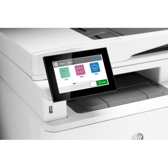 HP Color Laser Ent MFP M480f AIO Printer (3QA55A) (Print, Copy, Scan, Fax, Speed 27ppm, 600 x 600 dpi, Auto Duplex) image
