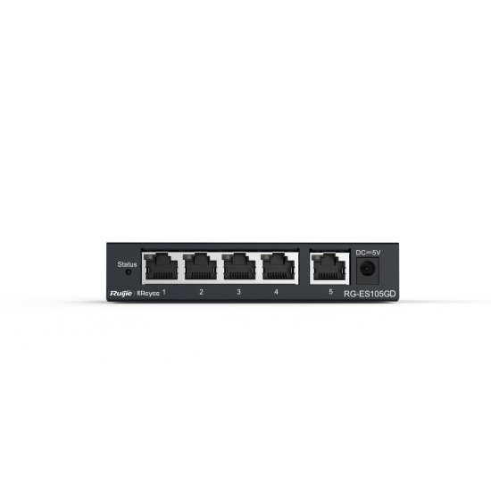 Showing image for Ruijie Reyee RG-ES105GD 5-port 10/100/1000Mbps Unmanaged Non-PoE Switch Ruijie Reyee RG-ES105GD 5-port 10/100/1000Mbps Unmanaged Non-PoE Switch image
