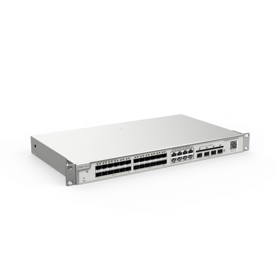 Showing image for Ruijie Reyee RG-NBS3200-24SFP/8GT4XS 24-Port Gigabit SFP with 8 combo RJ45 ports Layer 2 Managed Switch, 4 * 10G Ruijie Reyee RG-NBS3200-24SFP/8GT4XS 24-Port Gigabit SFP with 8 combo RJ45 ports Layer 2 Managed Switch, 4 * 10G image