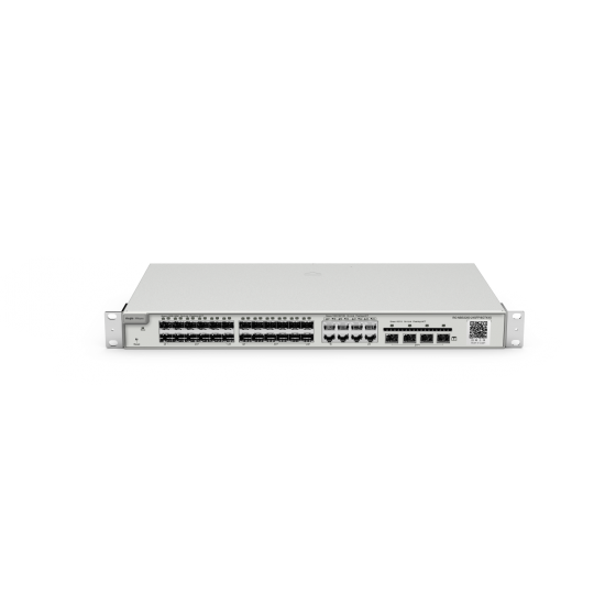 Showing image for Ruijie Reyee RG-NBS3200-24SFP/8GT4XS 24-Port Gigabit SFP with 8 combo RJ45 ports Layer 2 Managed Switch, 4 * 10G Ruijie Reyee RG-NBS3200-24SFP/8GT4XS 24-Port Gigabit SFP with 8 combo RJ45 ports Layer 2 Managed Switch, 4 * 10G image