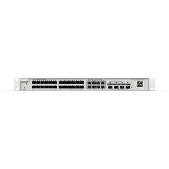 Showing image for Ruijie Reyee RG-NBS3200-24SFP/8GT4XS 24-Port Gigabit SFP with 8 combo RJ45 ports Layer 2 Managed Switch, 4 * 10G Ruijie Reyee RG-NBS3200-24SFP/8GT4XS 24-Port Gigabit SFP with 8 combo RJ45 ports Layer 2 Managed Switch, 4 * 10G image