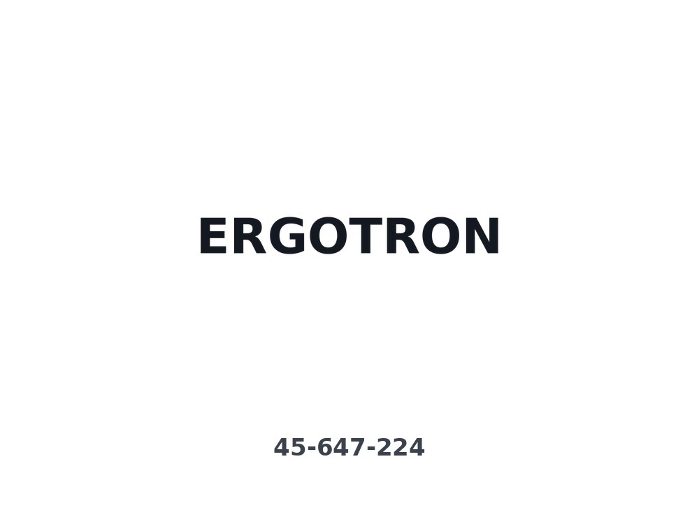 Ergotron HX Desk Monitor Arm with HD Pivot, Matte Black (45-647-224)