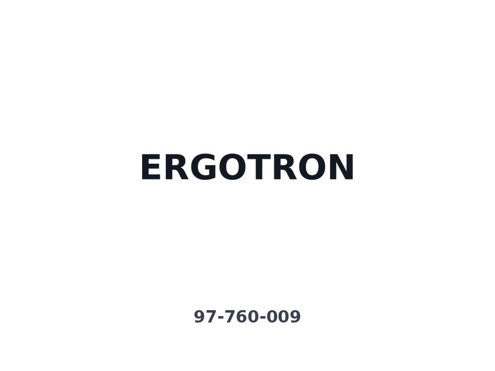 Ergotron Kit, Single Monitor Handle, E-coat Black (97-760-009)