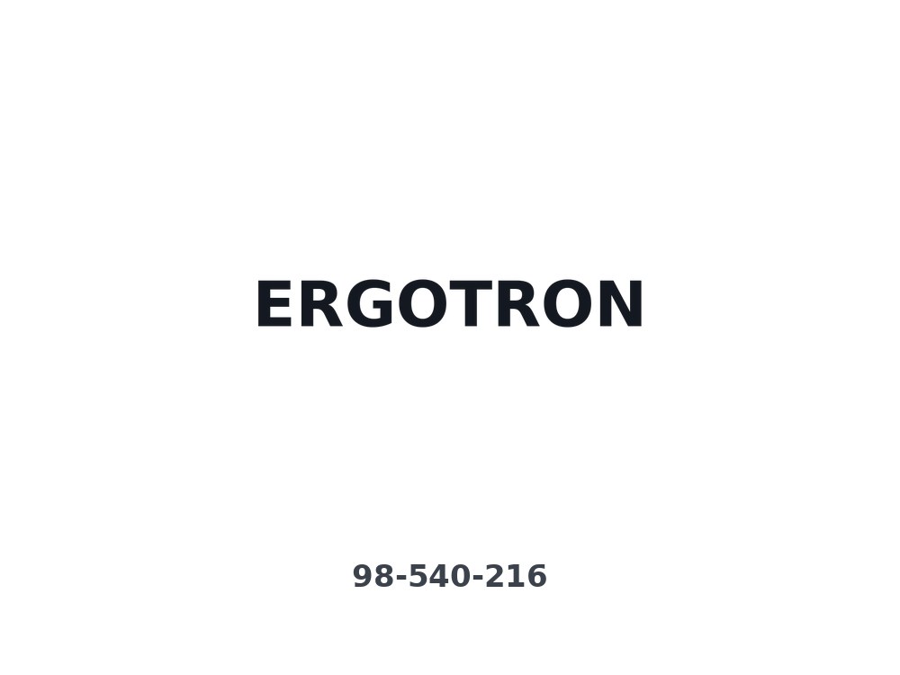 Ergotron HX Heavy-Duty Tilt Pivot, BWT (98-540-216)