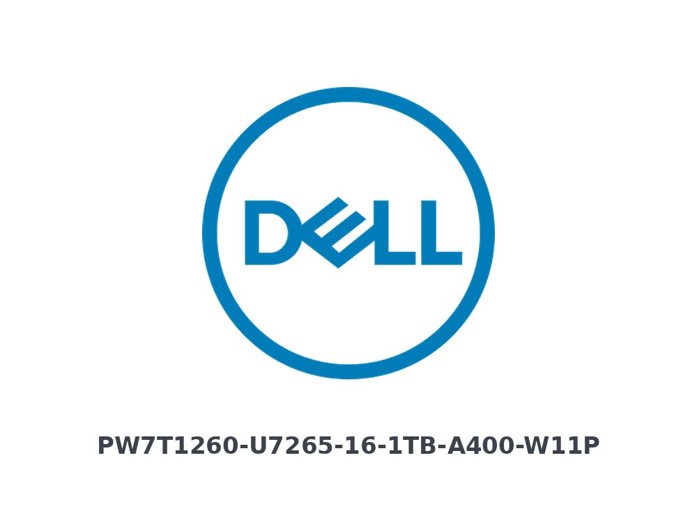 Dell Pro Precision 7 T1 PW7T1260 CTO Base (Intel Core Ultra 7 265, 16GB: 2 x 8 GB, 1TB SSD TLC) (PW7T1260-U7265-16-1TB-A400-W11P)