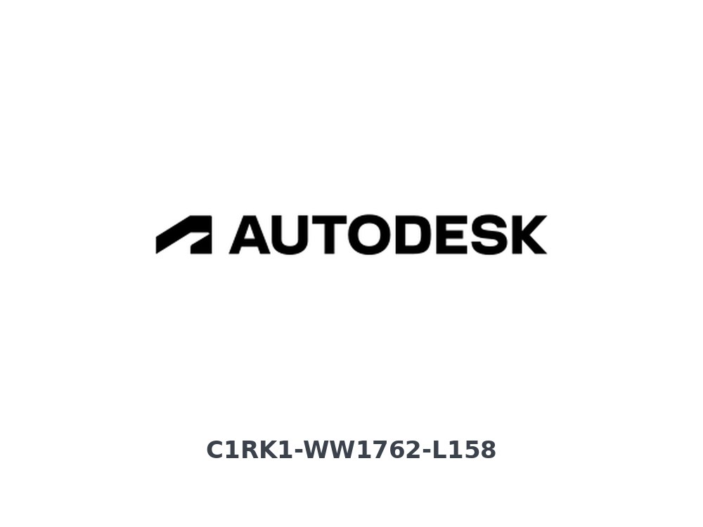 Autodesk AutoCAD — 1-year new subscription (C1RK1-WW1762-L158)