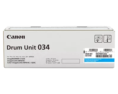 Canon DRUM 034 CYAN toner cartridge (9455B001AA)
