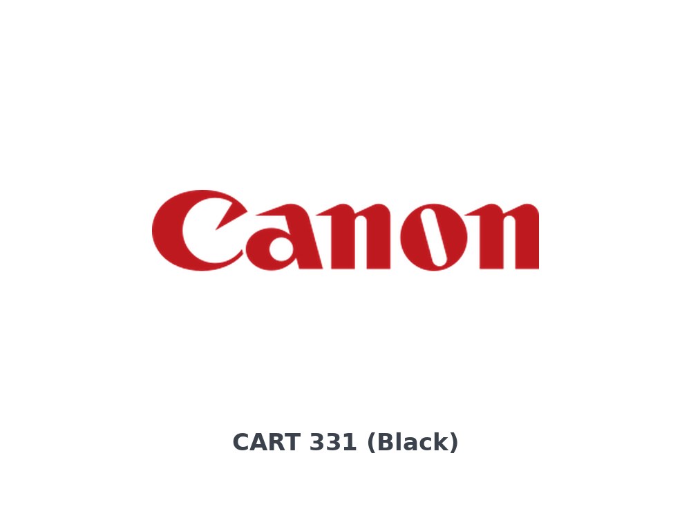Canon CART 331 (Black) toner cartridge (6272B003AA)