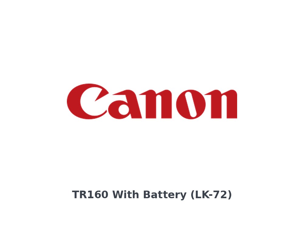 Canon TR160 With Battery (LK-72) (7069C032AA)