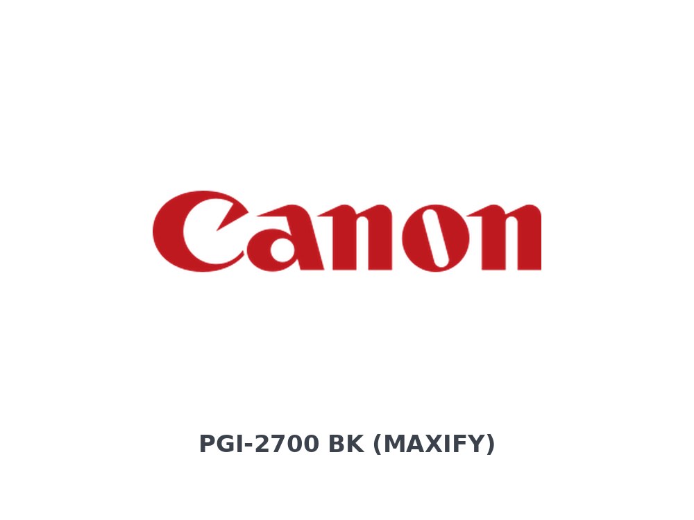 Canon PGI-2700 BK (MAXIFY) ink (9292B001AA)