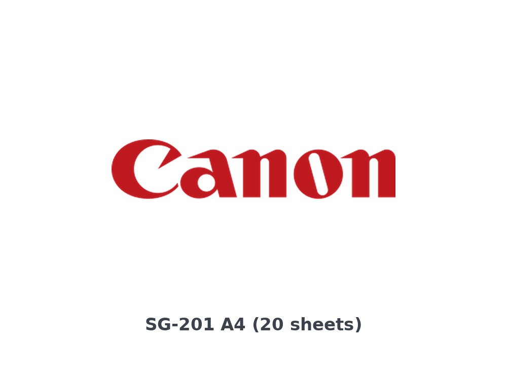 Canon SG-201 A4 (20 sheets) (1686B022AA)