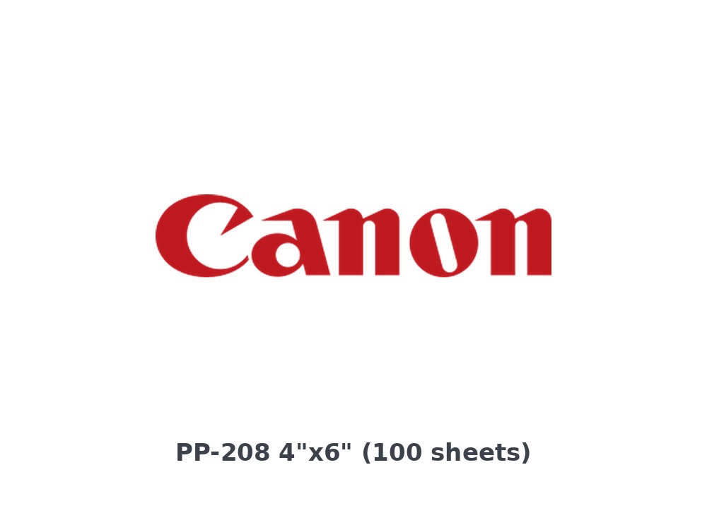 Canon PP-208 4"x6" (100 sheets) (1574C002AA)