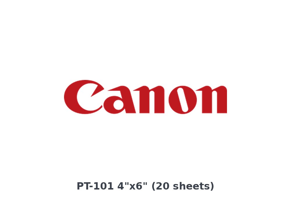 Canon PT-101 4"x6" (20 sheets) (2768B013AC)