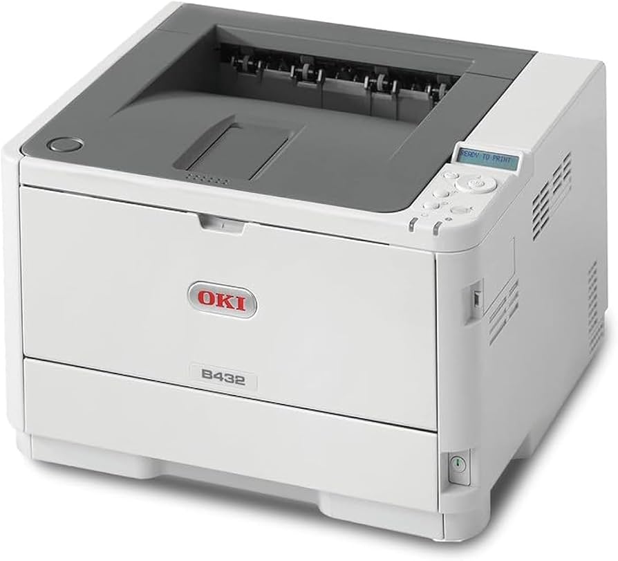 OKI B432dn Mono Printer B400 Series Duplex, Network LED Printer - 45762013