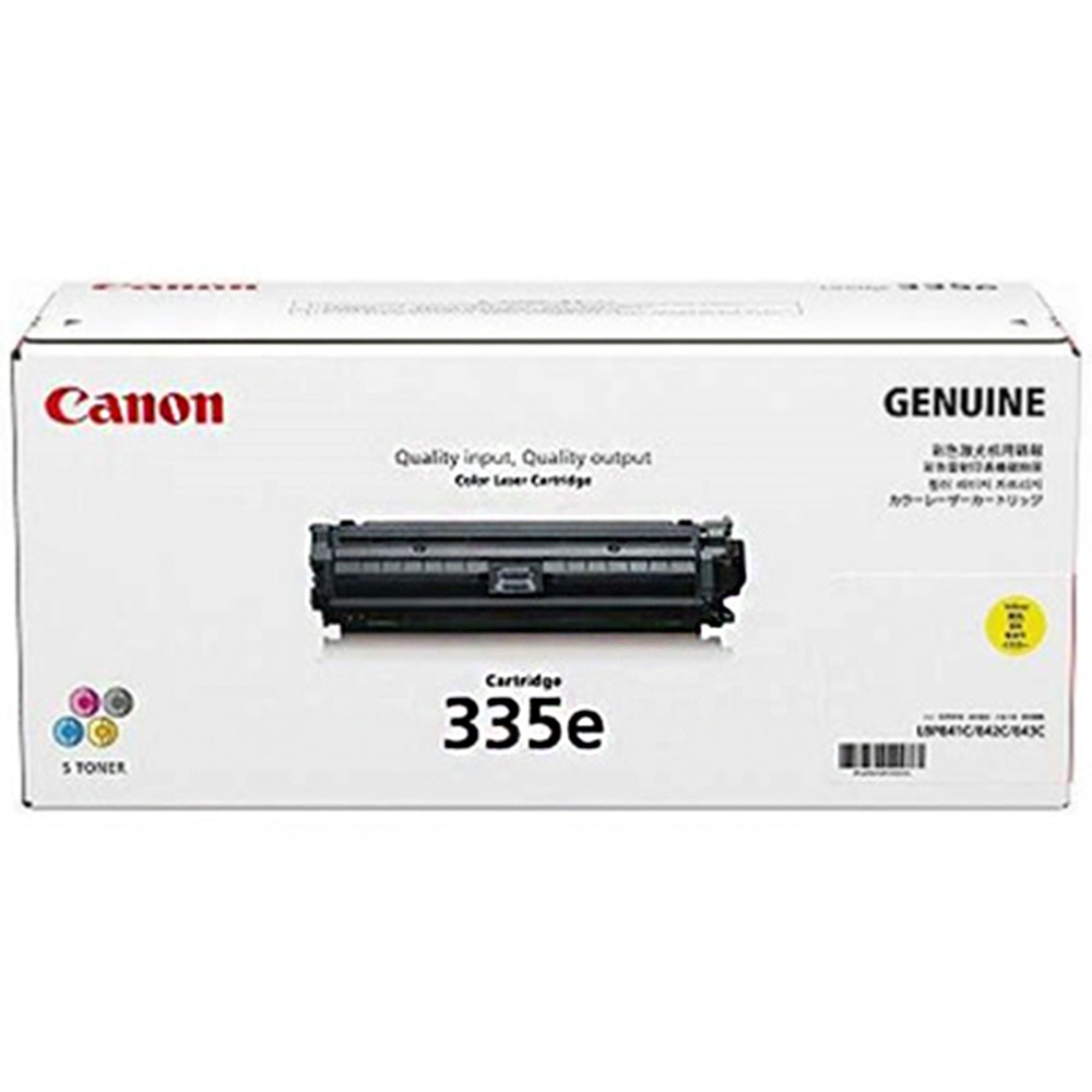 Canon Cartridge 335E  Yellow Toner 7.4k