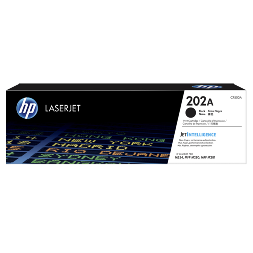 HP 202A Black LaserJet Toner Cartridge