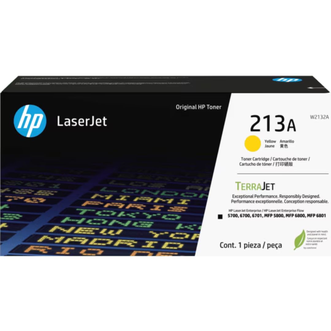 HP 213A Yellow Toner Cartridge 3k